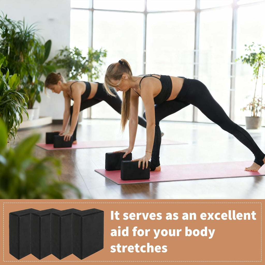 12 Pcs Yoga Blocks Foam Eva Lightweight Non Slip Bricks Bulk