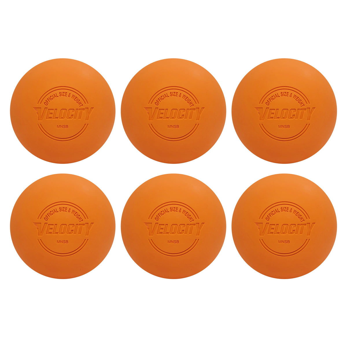 Velocity Lacrosse Balls - 1, 2, 3, 6, 12, 18, 24, 36, 60 and 120 Packs - for Practice, Official NFHS and College Approved Size