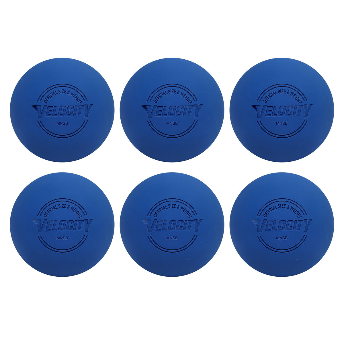 Velocity Lacrosse Balls - 1, 2, 3, 6, 12, 18, 24, 36, 60 and 120 Packs - for Practice, Official NFHS and College Approved Size