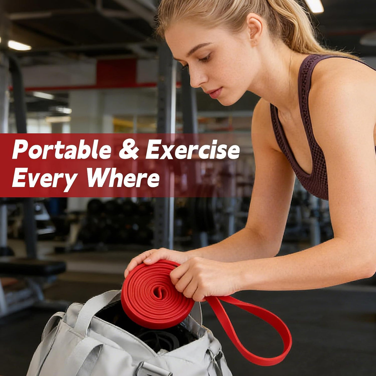 Pull Up Assistance Bands Set of 5 - Resistance Bands for Working Out, Exercise Bands for Pull Up Bands, Full Body Training, Muscle Building, Physical Therapy, Home & Gym Fitness for Men & Women