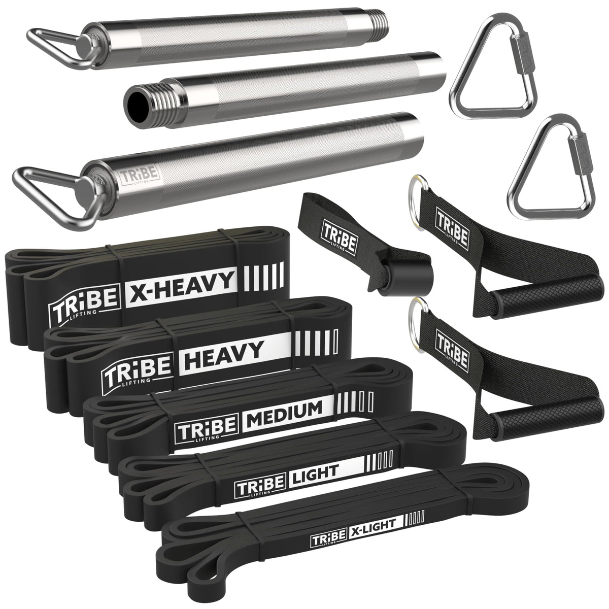 Long Resistance Bands Set, 5 Pull Up Assistance Bands for Working Out