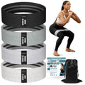 Lianjindun Booty Resistance Bands for Legs & Glutes, Non-Slip Workout Set