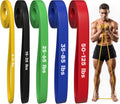 Pull Up Resistance Bands Set of 5 (8-125 lbs) Heavy Duty Workout Bands