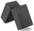 Fitvids Set of 2 High Density Yoga Blocks, 9"x6"x4" Each