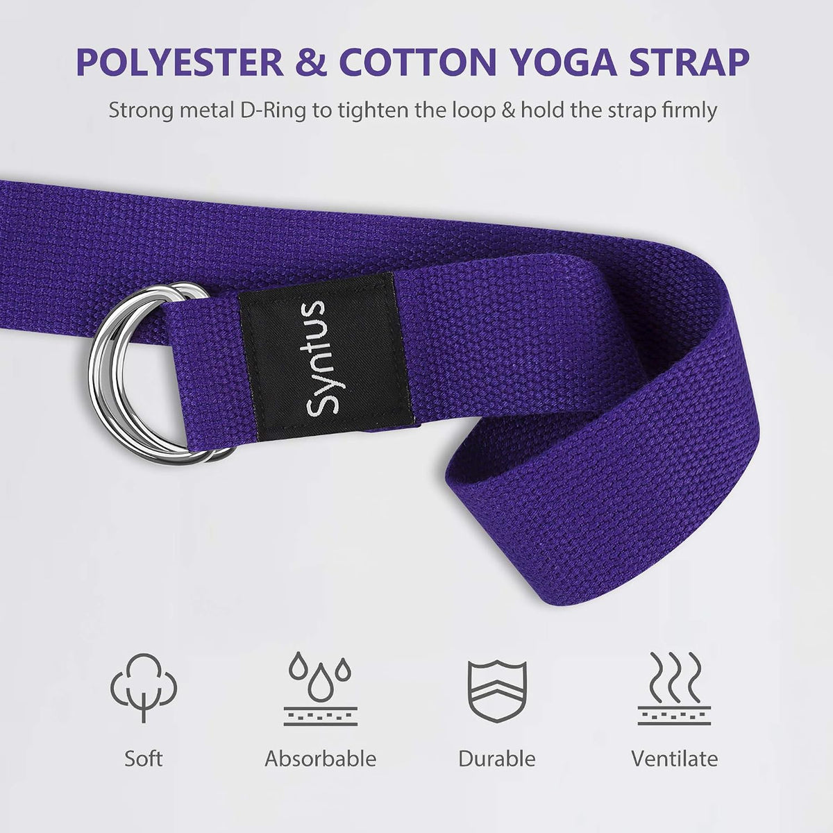 Syntus Yoga Block for Fitness, Pilates, Stretching and Toning