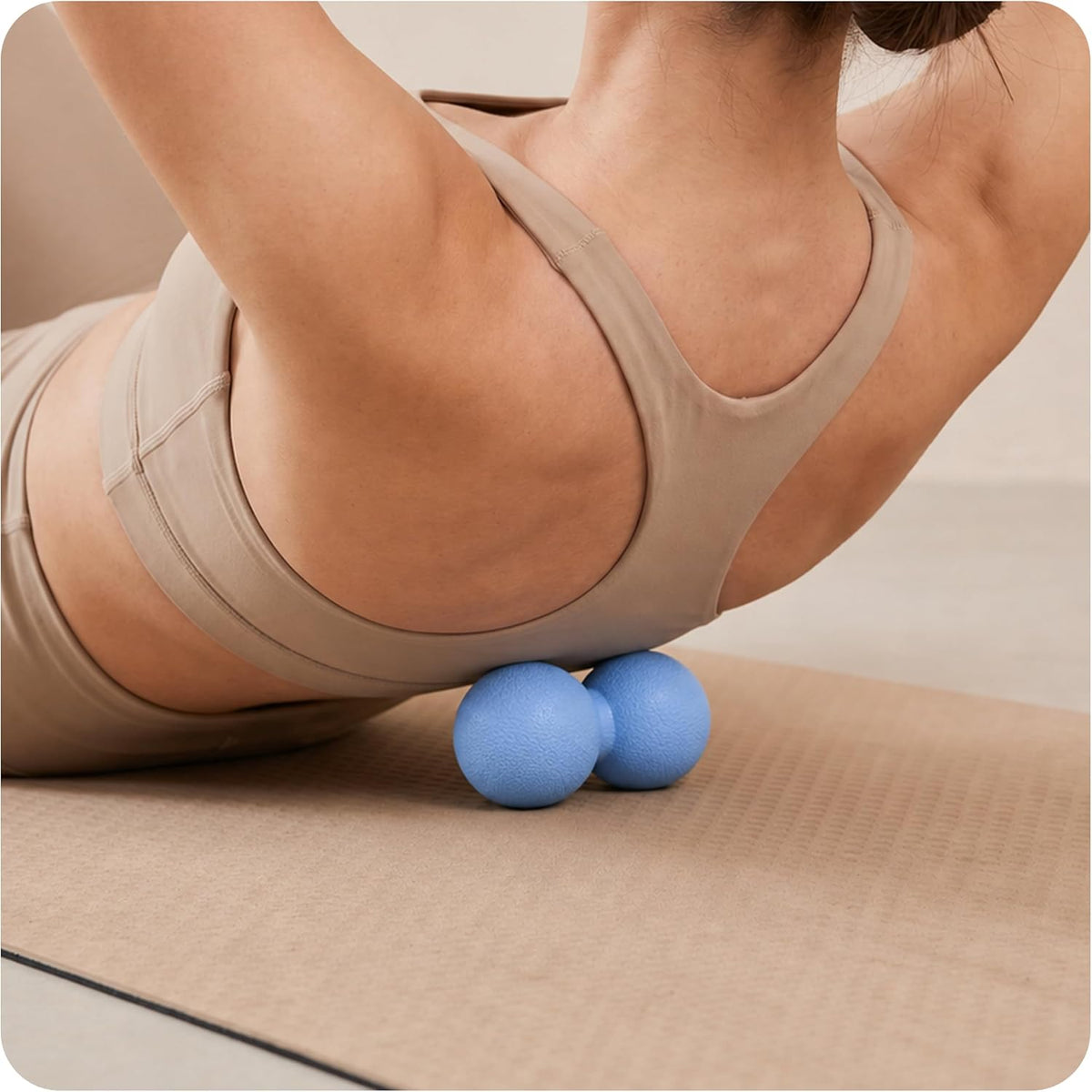 6Pcs Massage Ball Set with Peanut Ball, Spiky Ball, Lacrosse Ball