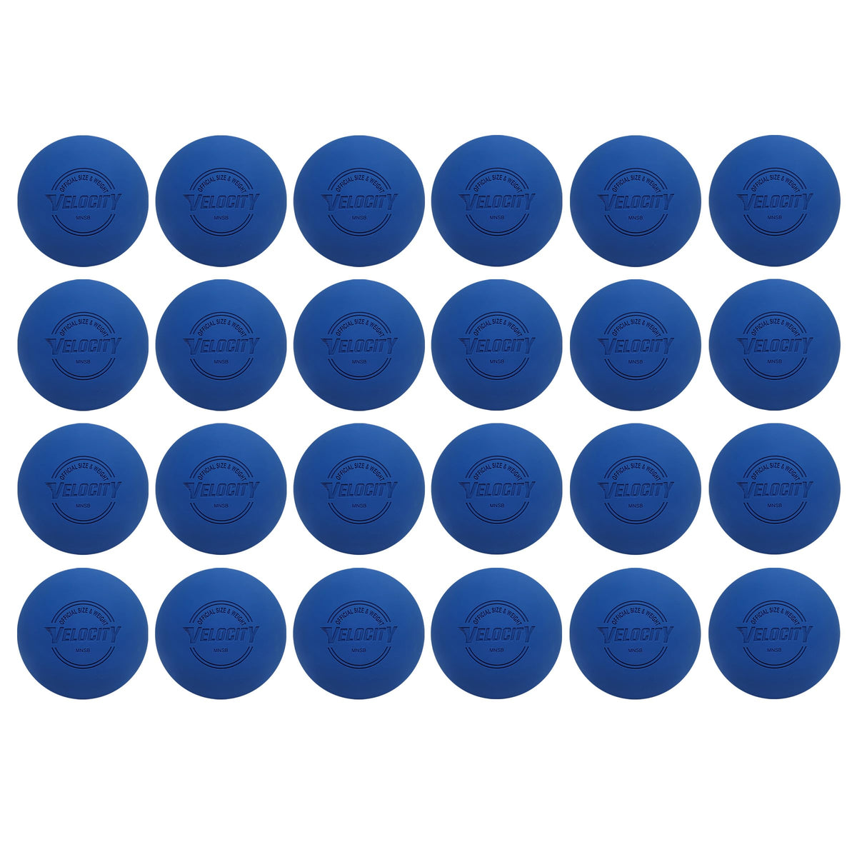 Velocity Lacrosse Balls - 1, 2, 3, 6, 12, 18, 24, 36, 60 and 120 Packs - for Practice, Official NFHS and College Approved Size