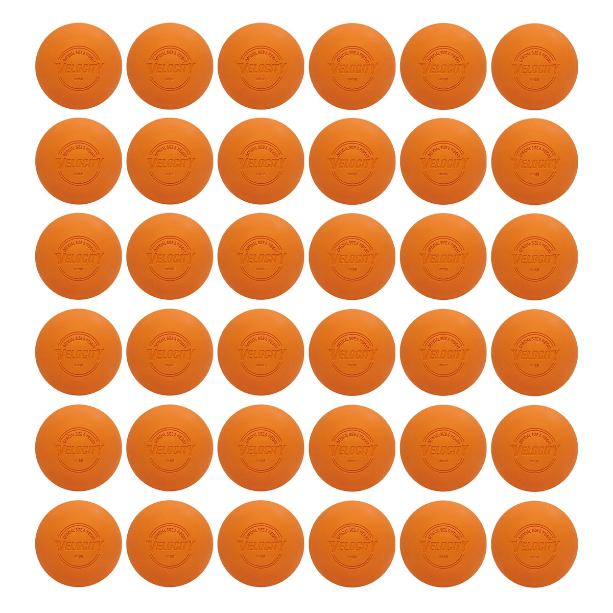 Velocity Lacrosse Balls - 1, 2, 3, 6, 12, 18, 24, 36, 60 and 120 Packs - for Practice, Official NFHS and College Approved Size