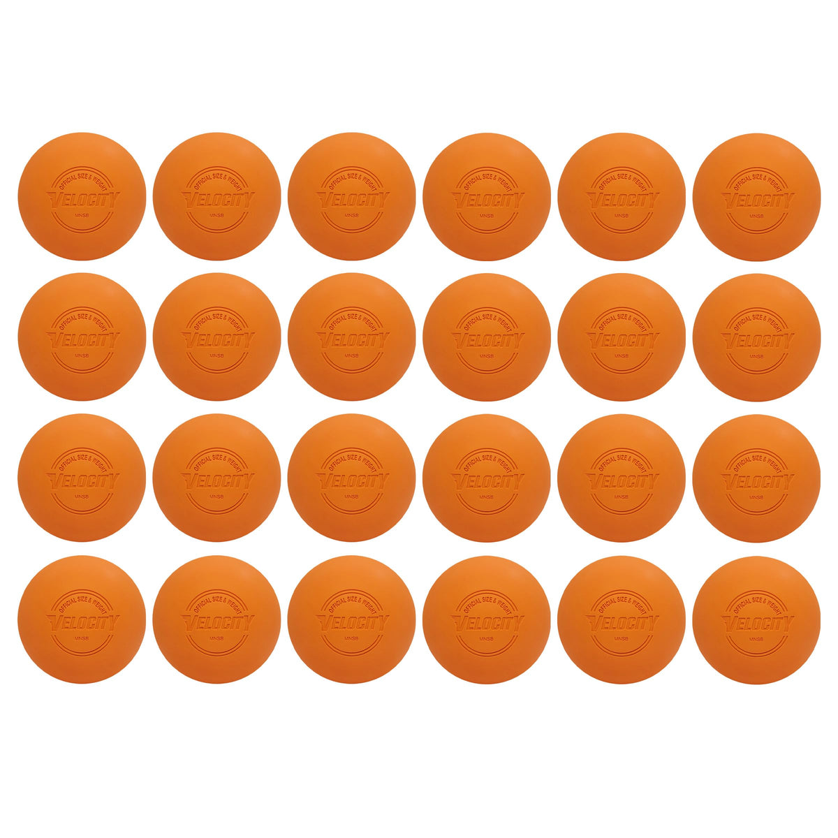Velocity Lacrosse Balls - 1, 2, 3, 6, 12, 18, 24, 36, 60 and 120 Packs - for Practice, Official NFHS and College Approved Size