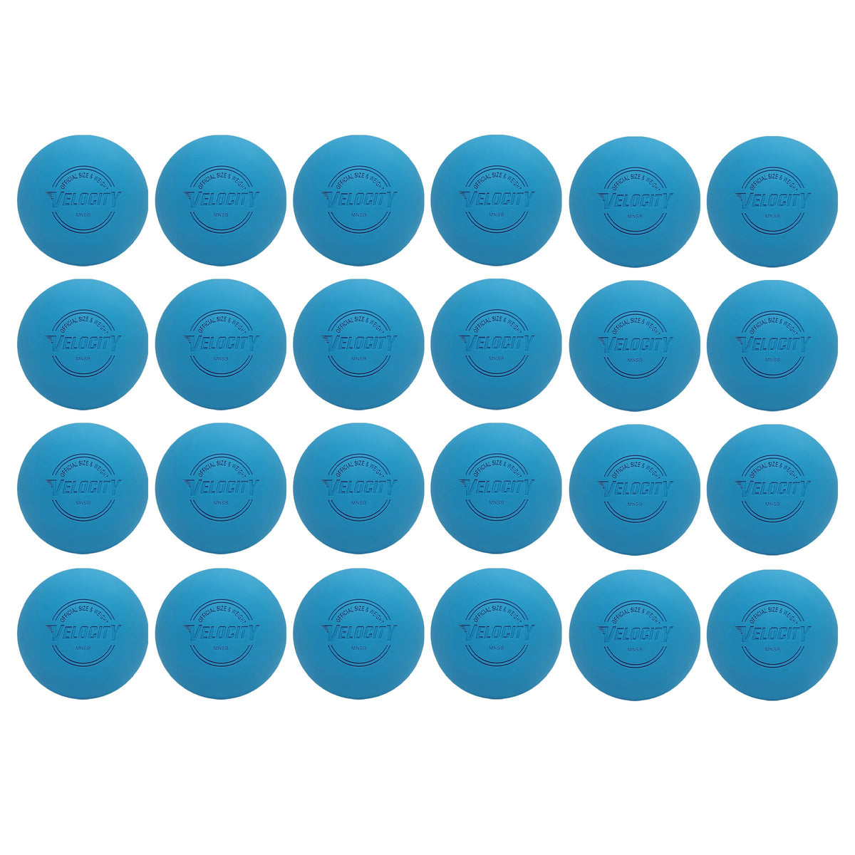 Velocity Lacrosse Balls - 1, 2, 3, 6, 12, 18, 24, 36, 60 and 120 Packs - for Practice, Official NFHS and College Approved Size