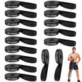 16-Pcs Resistance Bands Set - Premium Elastic Workout Bands for Home Gym, Strength Training, Yoga & Physical Therapy