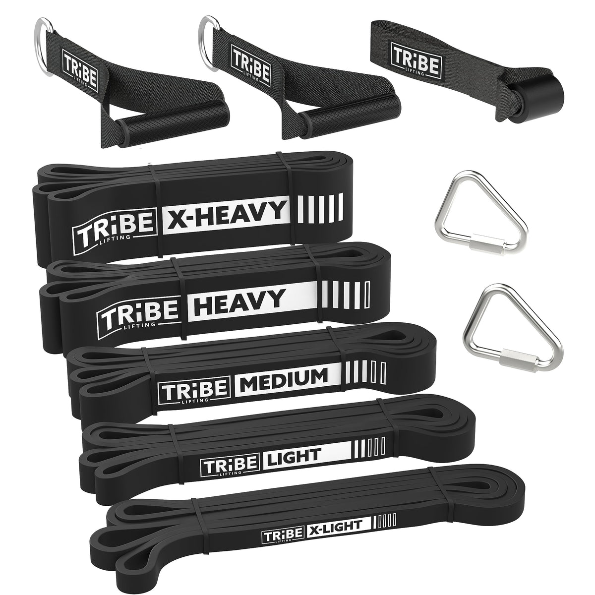 Long Resistance Bands Set, 5 Pull Up Assistance Bands for Working Out