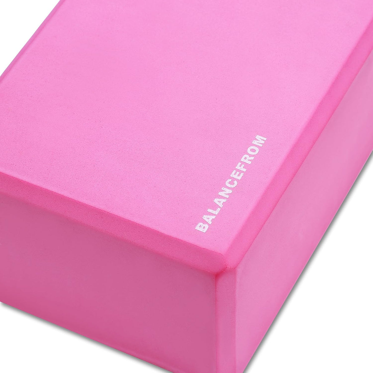 Fitvids Set of 2 High Density Yoga Blocks, 9"x6"x4" Each